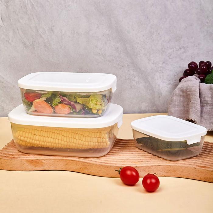 長方形二件套/三件套保鮮盒