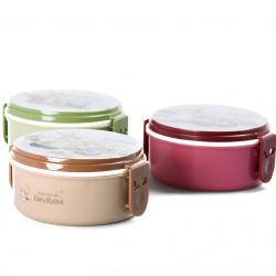 德比兔圓形點心便當盒