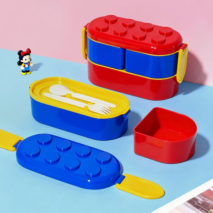 積木雙杯便當(dāng)盒(900ML)